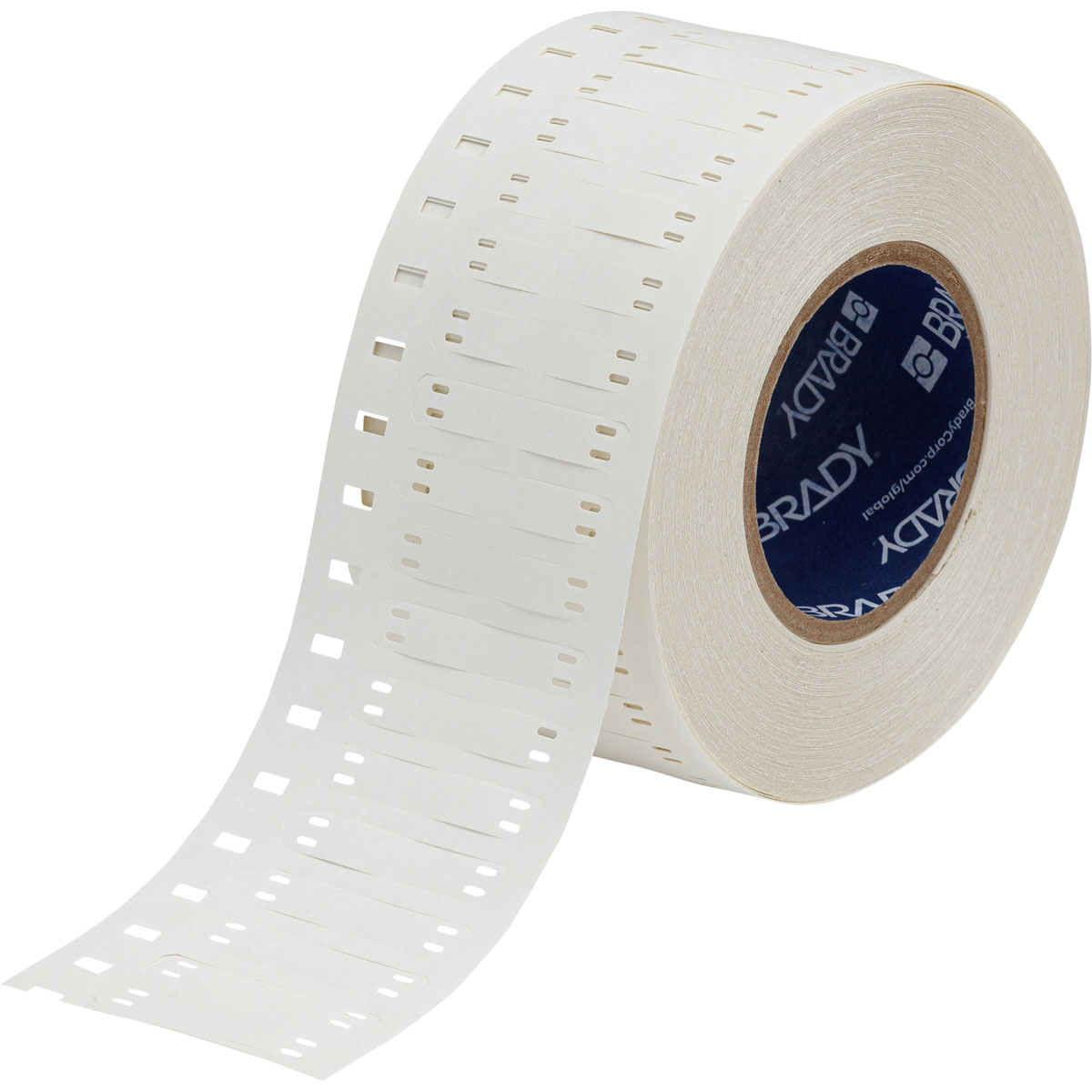TAG มาร์คสายไฟ Nomex BRADY สีขาว (เล็ก) CABLE MARKER