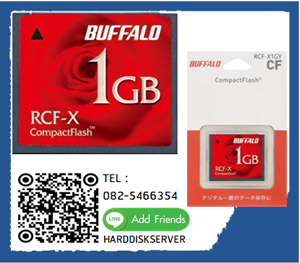 BUFFALO,Compact Flash Card, CF Card 1GB,RCF-X1GY ,CF Card,เครื่องจักร,Industrial CF