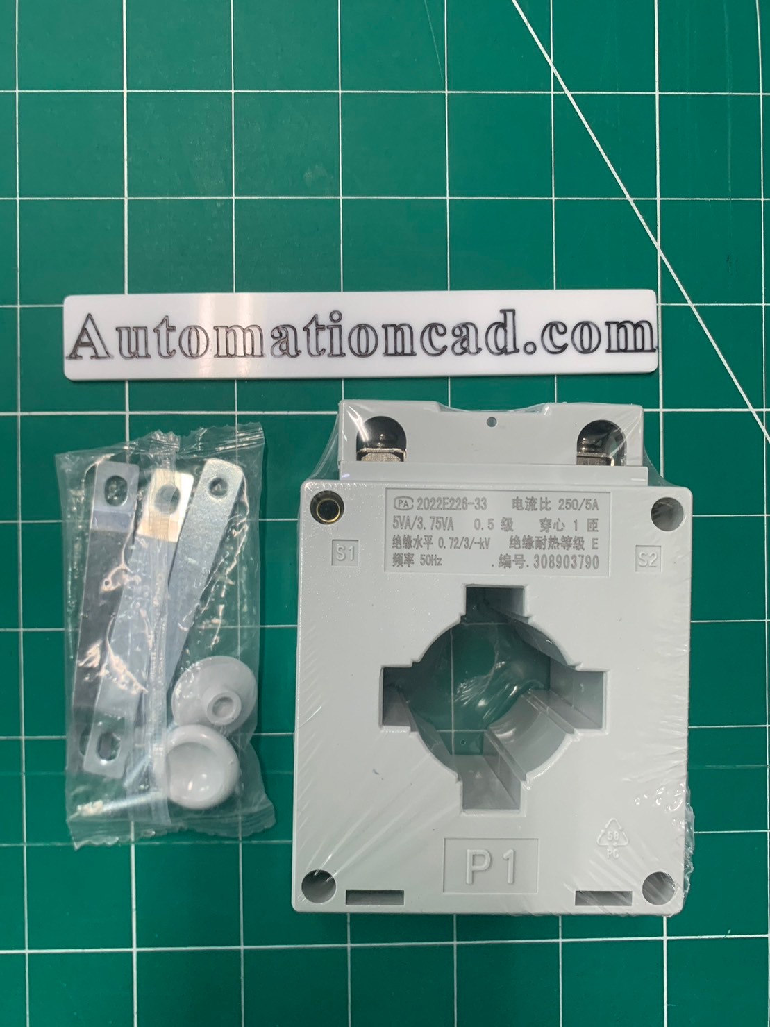 หม้อแปลงกระแสไฟฟ้า CT 250/5A CHINT BH-0.66 40I Class 0.5 Current Transformer