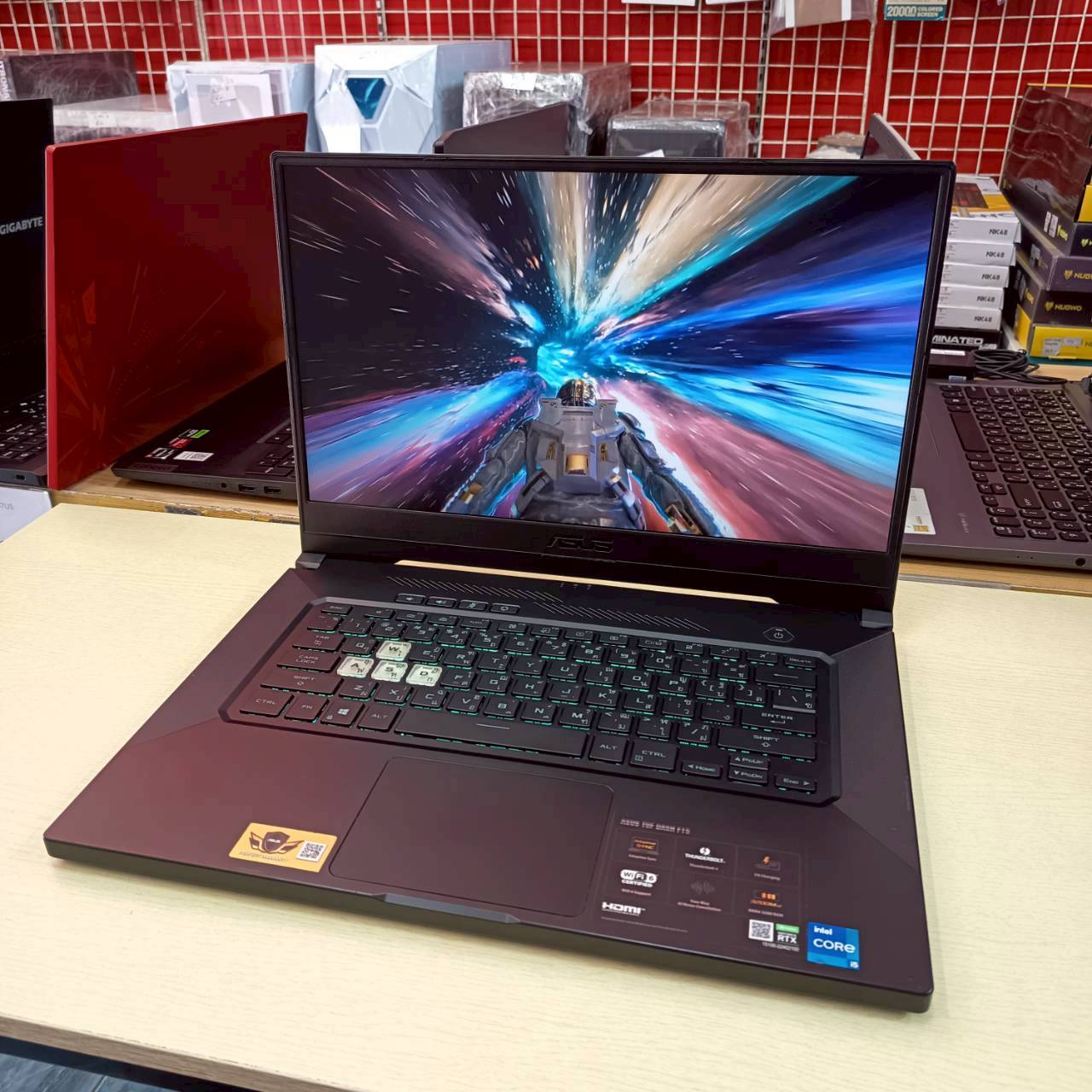 ASUS TUF DASH F15 FX516MP-HN086T สภาพเครื่อง 85%