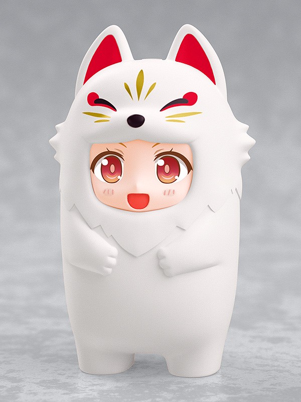 เปิดจอง : Nendoroid More Kigurumi Face Parts Case (White Kitsune)