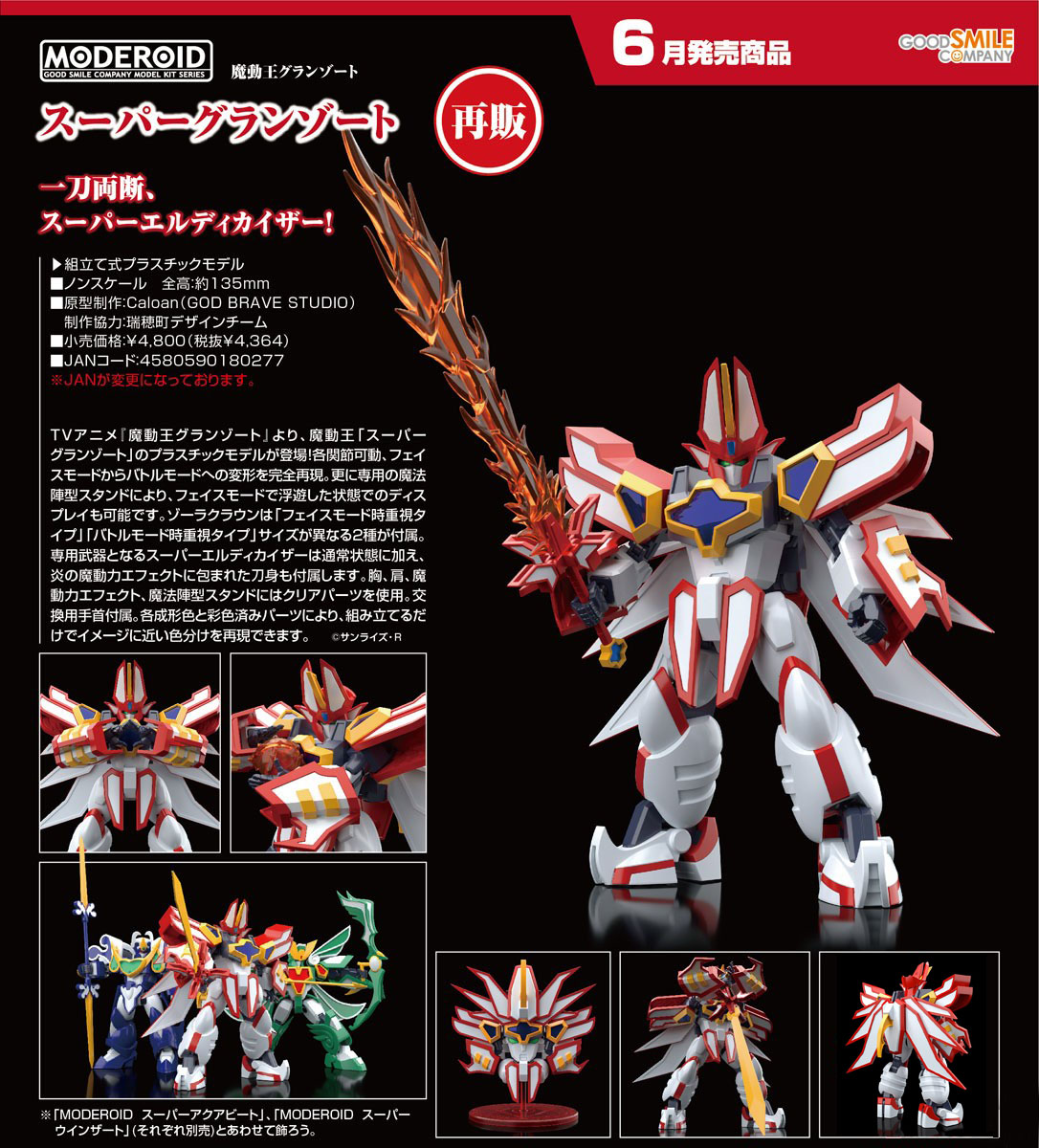 เปิดจอง : Moderoid Super Granzort (Re-run)