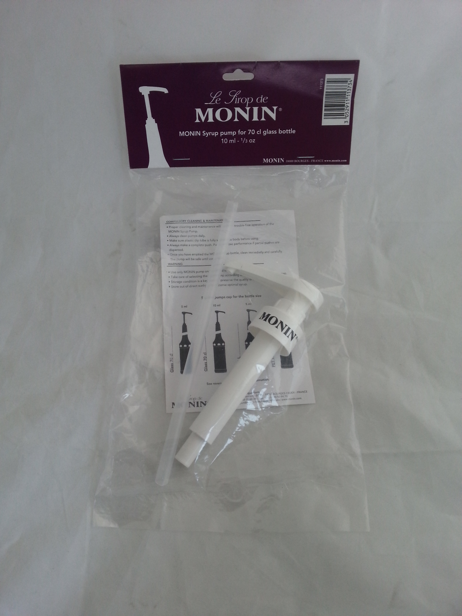 หัวปั้ม MONIN 10ml.