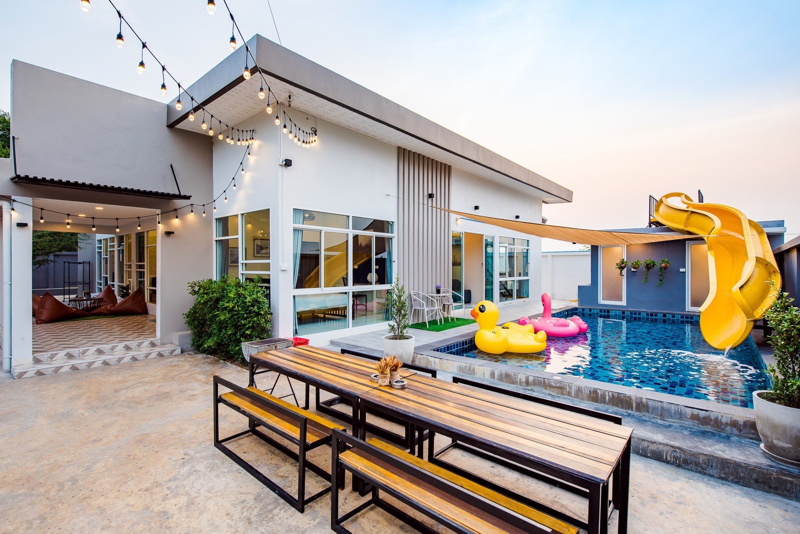 HR6002 บ้านพักหัวหิน บ้านปาร์ตี้ วิลล่า