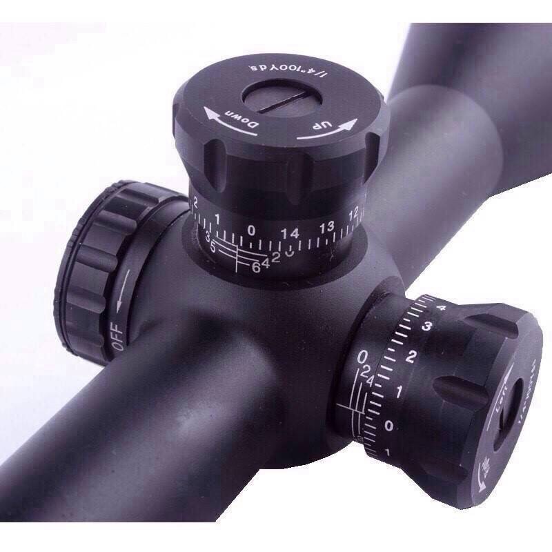 กล้อง Scope VISM 3-9x42 CBT มีเลเซอร์แดงในเลนส์