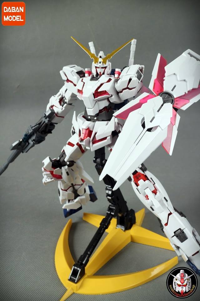 [PO]MG 1/100 RX-0 Unicorn Gundam + MS Cage[6636][DABAN]