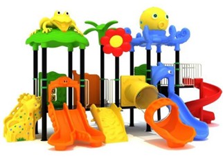 เครื่องเล่นสนาม ชุดเจ้าปลาหมึกกับกบน้อย