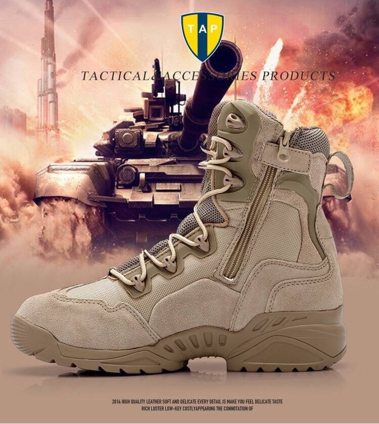 New.รองเท้า Magnum TACTICAL BOOT ข้อสั้น / ข้อยาวหนังแท้ และผ้าคอดูร่า (CORDURA) ใส่สบาย ซิปข้าง ระบายอากาศดี ไม่อับ สีดำ / สีทราย ราคาพิเศษ