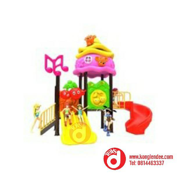 เครื่องเล่นสนาม ชุดหมีน้อยร่าเริง