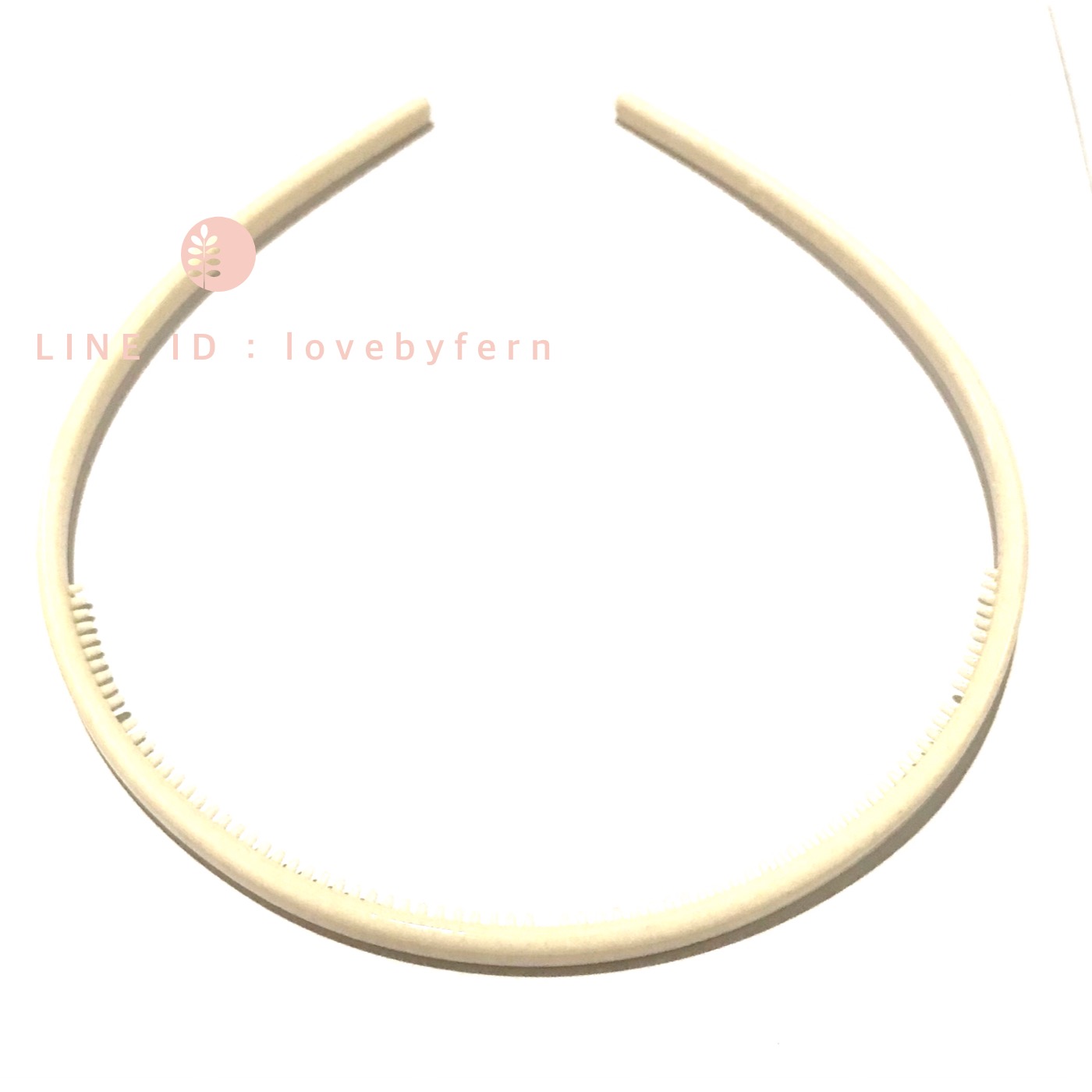 ที่คาดผมเซลลูโลสสีพาสเทล - ไอโวรี่ แถบขนาด 5 mm สวยคลาสสิค มินิมอลสไตล์ ไม่บีบขมับ ไม่กินผม #Aznavour #GRAINdeBEAUTE #AZ #GB