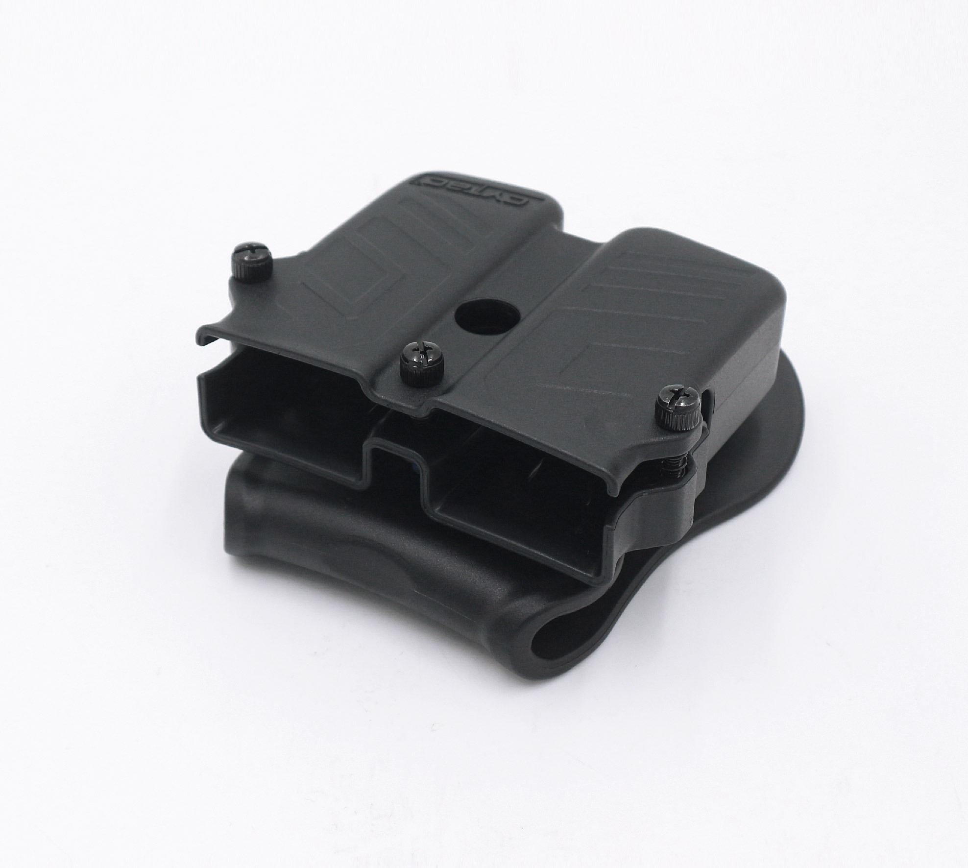 ซองแม็กกาซีนคู่ Cytac ( UNIVERSAL DOUBLE MAGAZINE POUCH ) ♦️ผลิตจาก Polymer เกรดคุณภาพ แข็งแรงทนทาน ♦️ใช้งานได้กับแม็กหลากหลายรุ่น ( ตามตารางแนบ ) ♦️สามารถปรับใช้ได้กับขนาด 9MM, .40, .45 Caliber ทั้งแม็กแถวเดี่ยวและแถวคู่ ( Single and