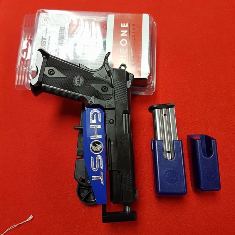 ซองปืน สำหรับ แข่ง IPSC ยี้ห้อ GHOST ประเทศ อิตาลี มีมาครบ