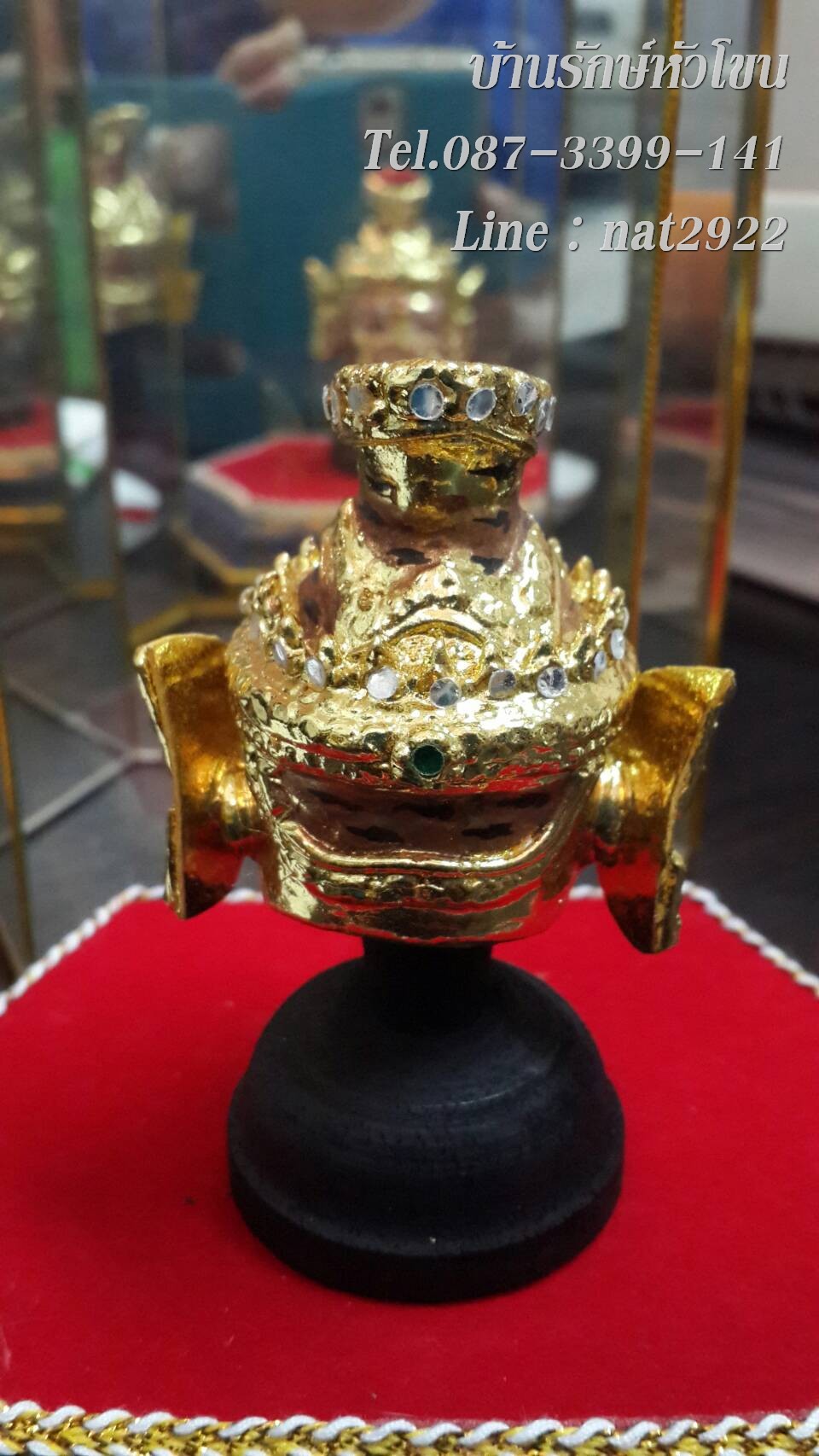 เศียรครูขนาดจิ๋ว เซ็ท 3 เศียร พ่อแก่ พระพิฆเนศ พระพิราพ