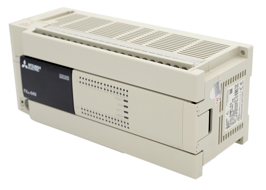 FX3U-64MT/ES PLC MITSUBISHI , 220VAC Input Sink/Source Output Transistor 32in 32out