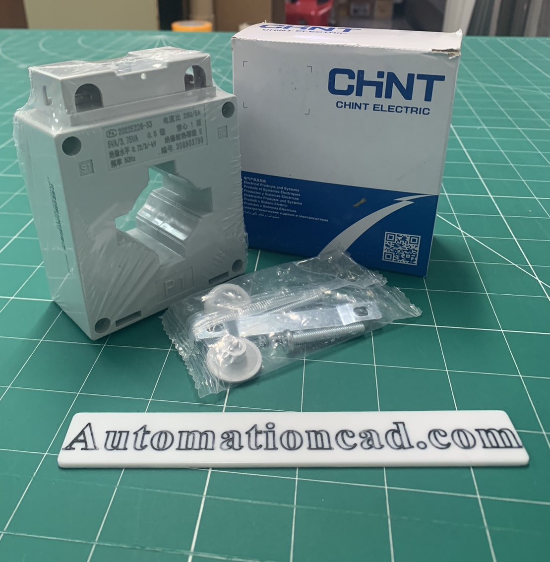 หม้อแปลงกระแสไฟฟ้า CT 250/5A CHINT BH-0.66 40I Class 0.5 Current Transformer