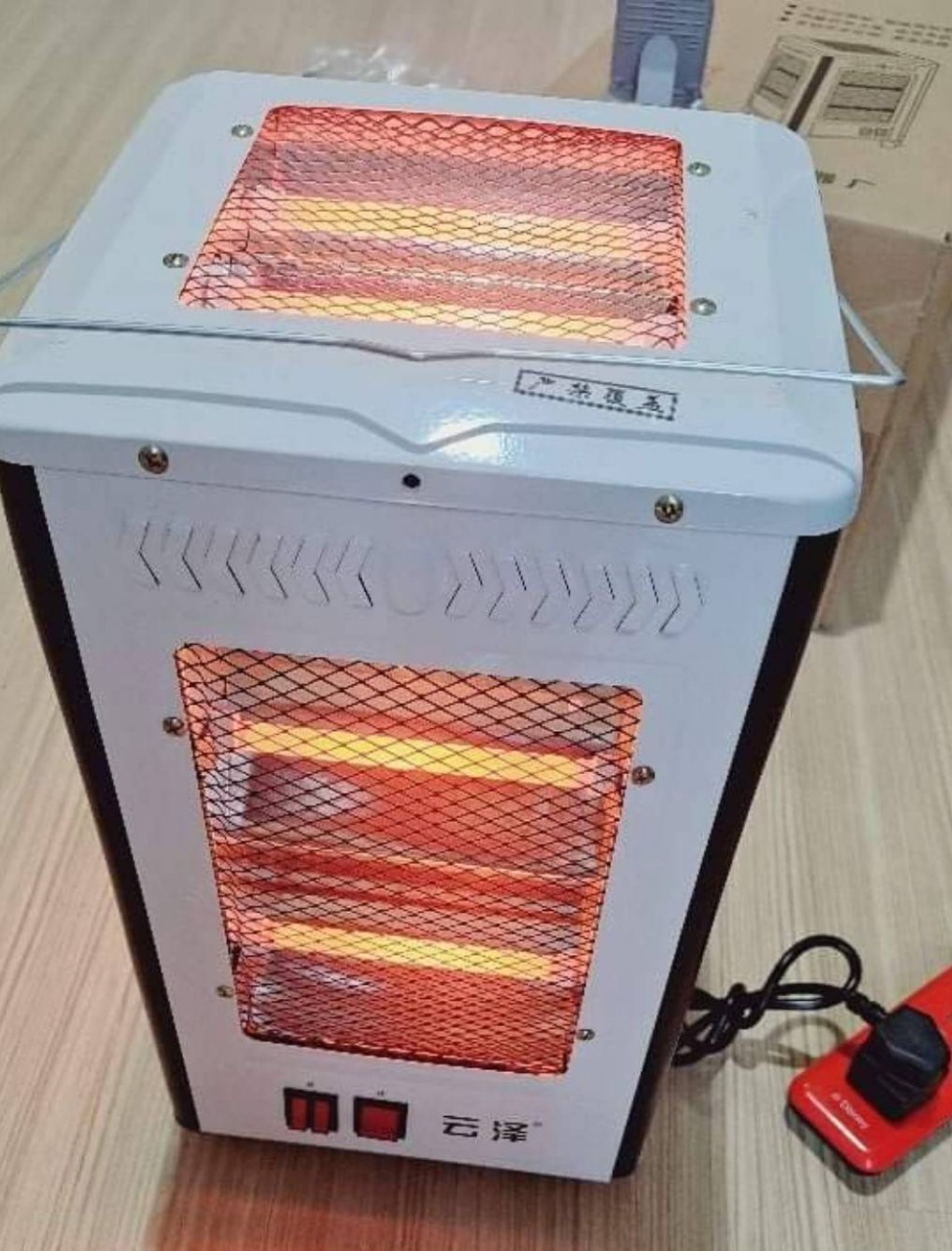 ฮีตเตอร์ไฟฟ้า5ทิศทาง heater พร้อมส่งในไทย🇹🇭⭐⭐⭐⭐⭐ รุ่นใหม่แบบอินฟราเรด5ด้าน อุ่นทั่วห้อง ประหยัดไฟสุดๆเงียบสนิท