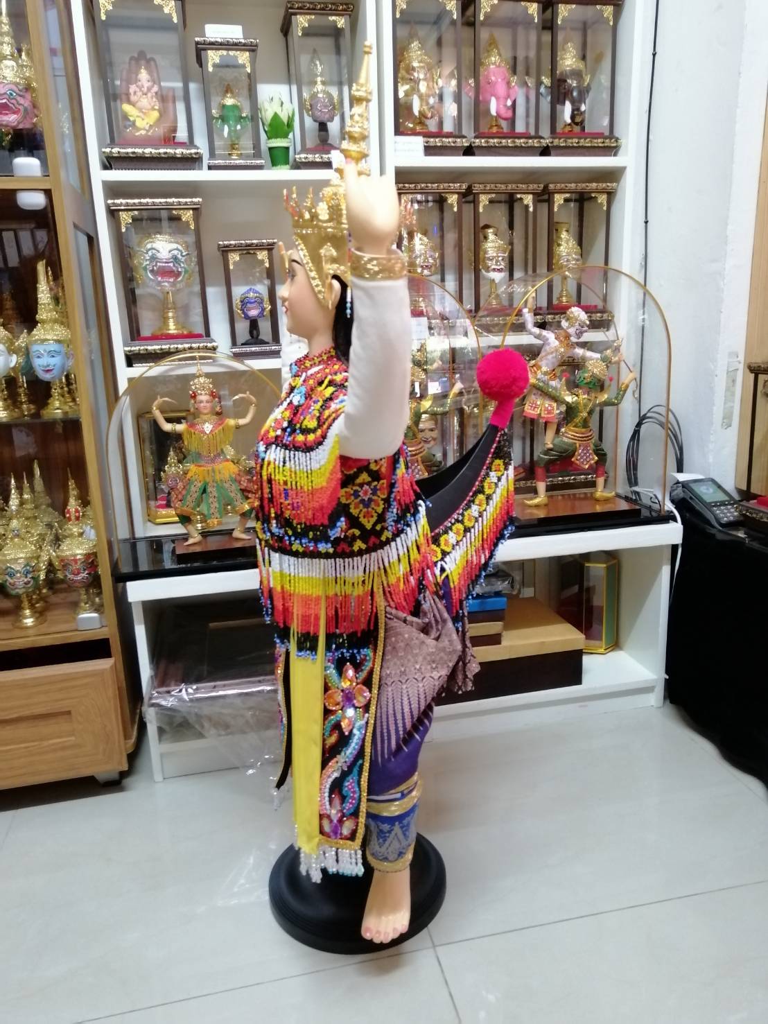 หุ่นละครเล็ก มโนราห์ (เชิดไม่ได้) ขนาด 120 ซม.