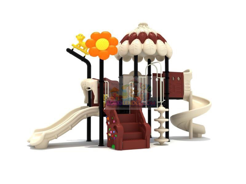 เครื่องเล่นสนาม ชุดพุ่มไม้บราวนี่