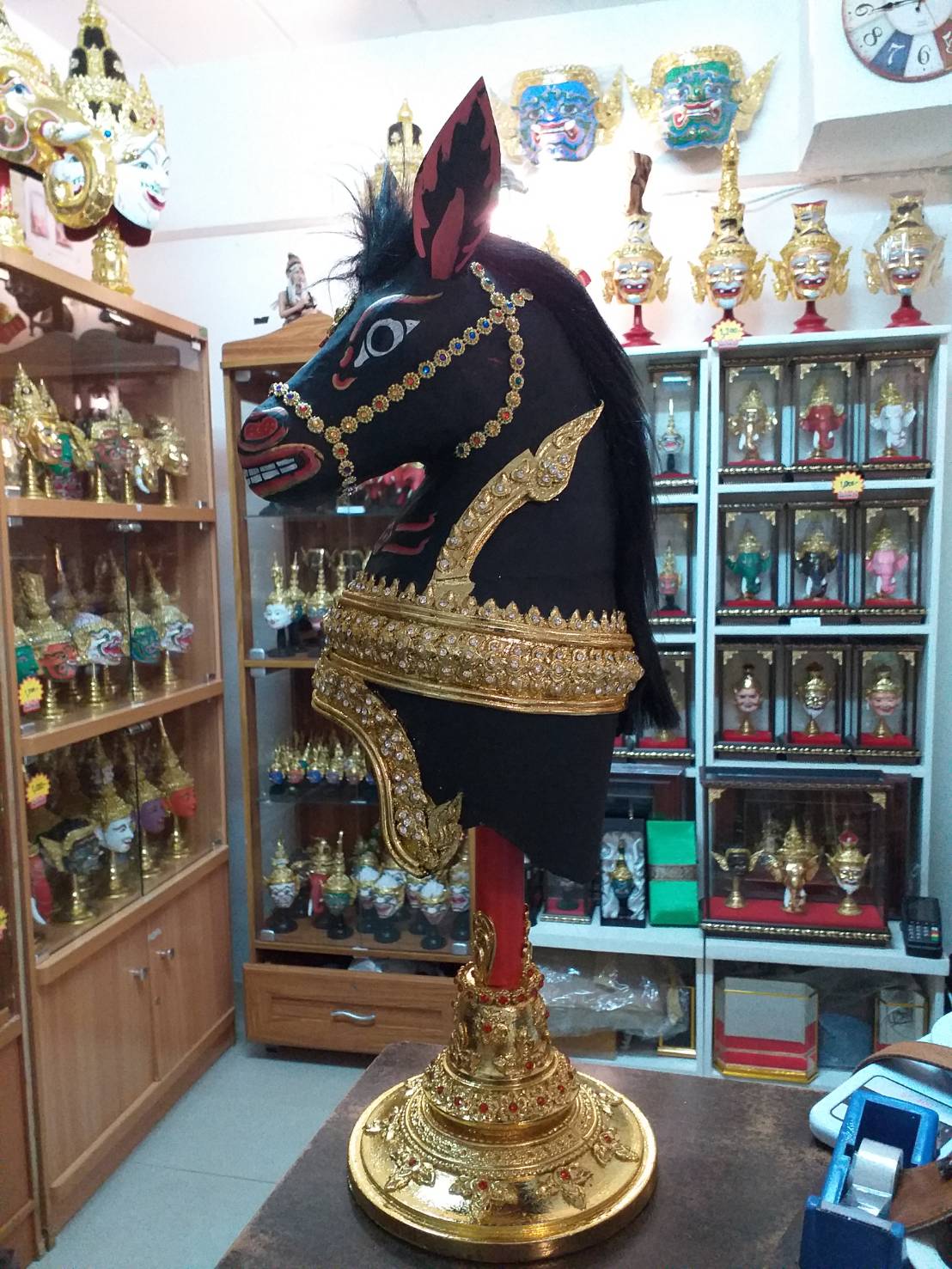 ศรีษะม้า ขนาดสวมหัว