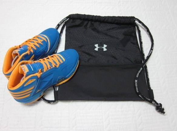 สินค้าหมดแล้วค่ะ B-006 UnderArmour Sports Cinch sack Drawstring backpack Gym bag