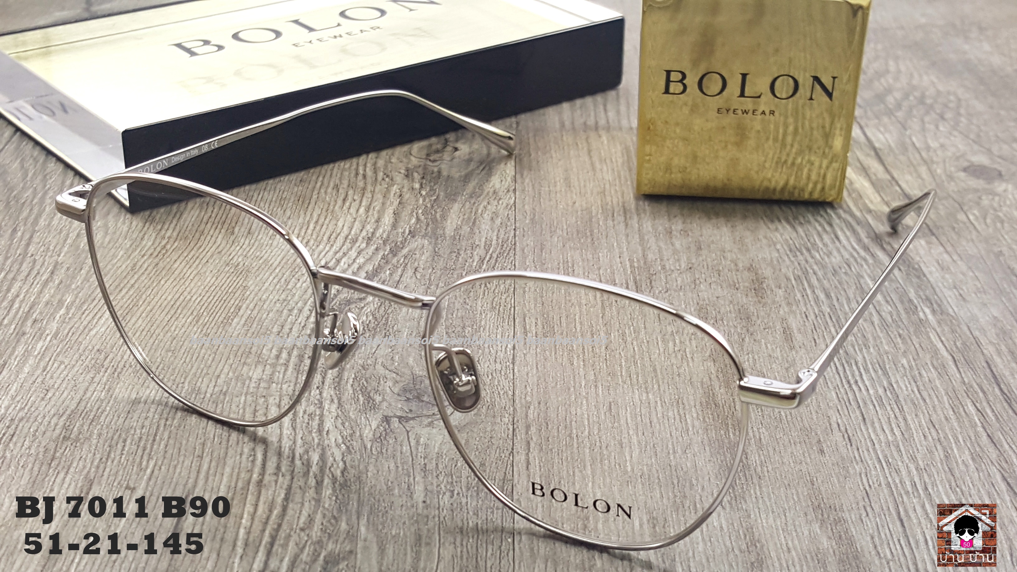 Bolon BJ 7011 B90 โปรโมชั่น กรอบแว่นตาพร้อมเลนส์ HOYA ราคา 3,490 บาท