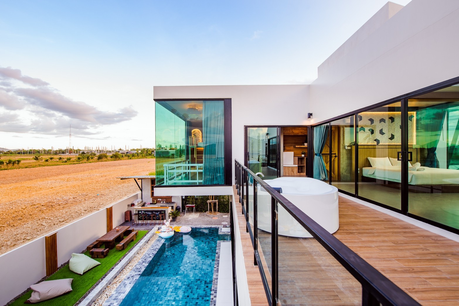 HR4039 บ้านพักหัวหิน บ้านโมเดิร์น สเปซ V.2