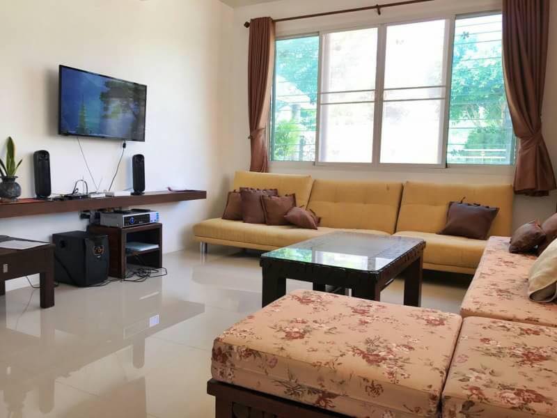 HR2018 บ้านพักชะอำ บ้านวันใส คาราโอเกะ สระว่ายน้ำส่วนตัว