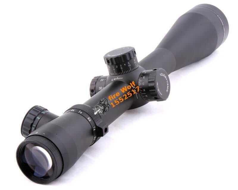 New.สินค้ามาใหม่ สโครปติดปืนจริง LEUPOLD MARK4 มาพร้อมข้อต่อบังแสง ระดับซูม 4-16x50 ราคาพิเศษ