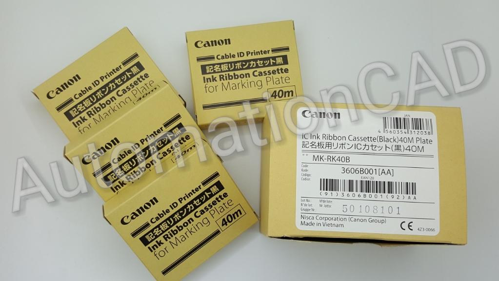 ตลับหมึก สำหรับพิมพ์ NAMEPLATE Canon MK2600 MK2500