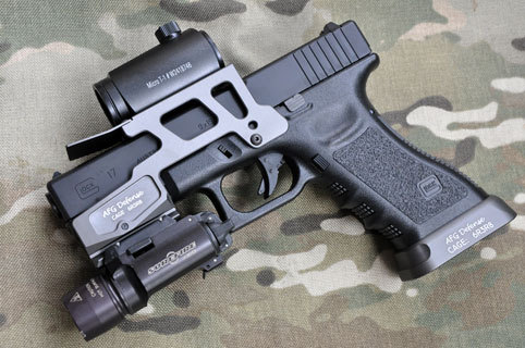 New.ราง/บ่อแม๊ก ALG Defense สำหรับปืนสั้น GLOCK 17 / 18C ราคาพิเศษ
