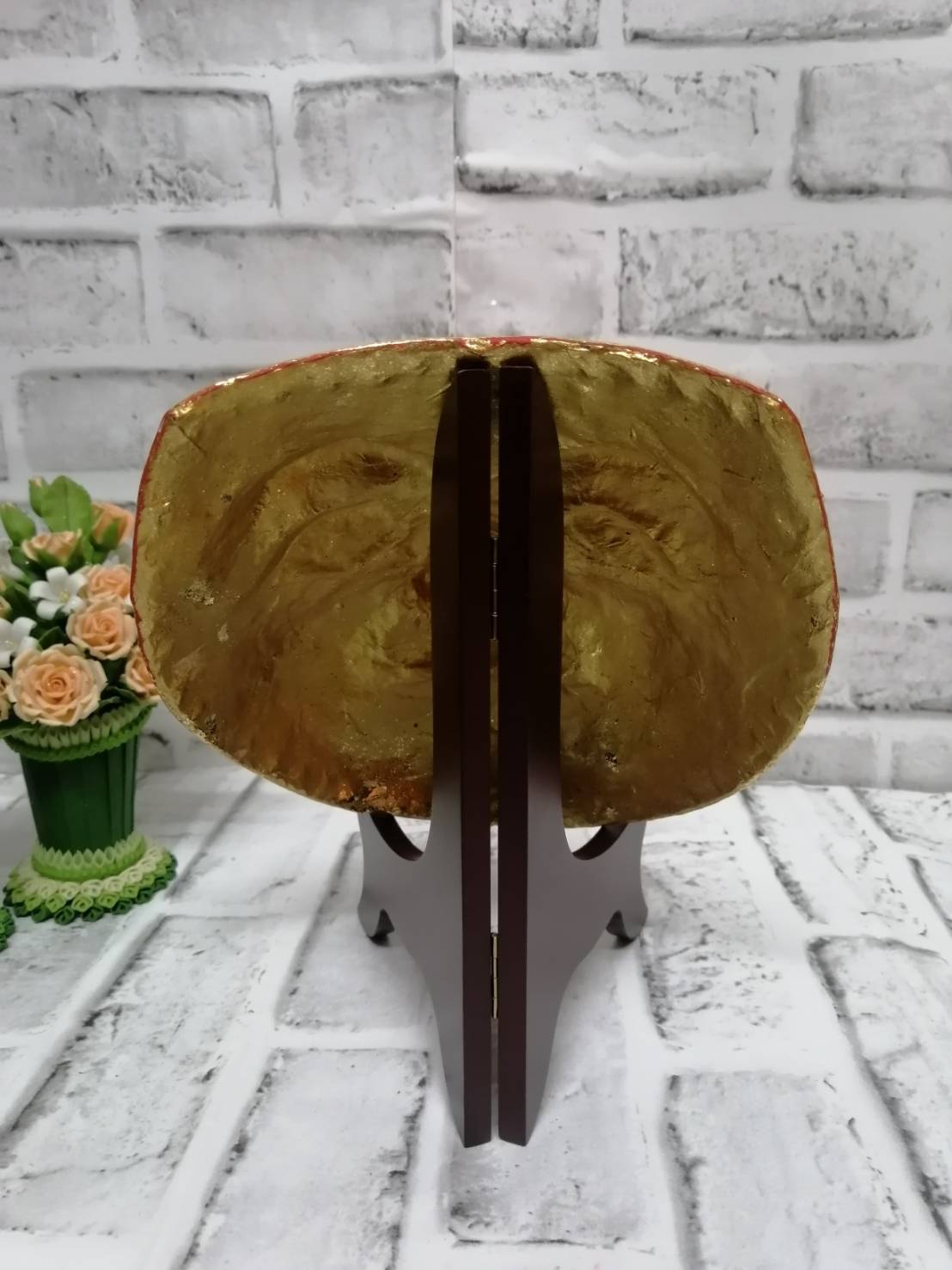 หน้ากาก พระลักษณ์ ปิดทองประดับเพชร