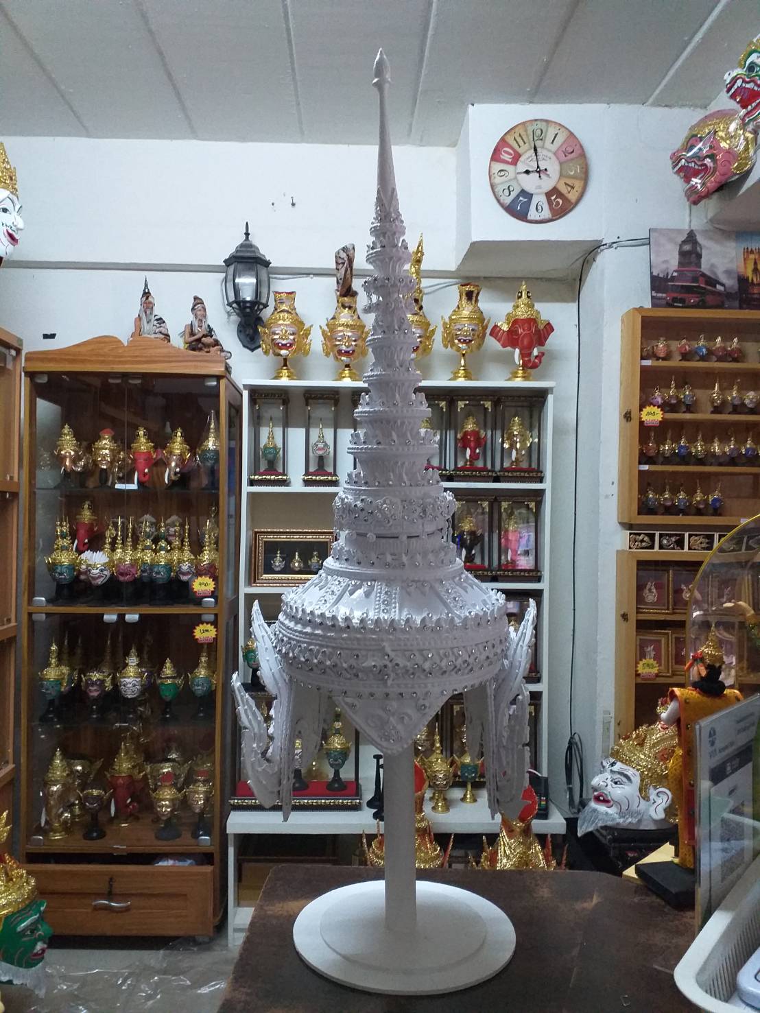 ชฎานาง ขนาดสวมหัว (งานอาร์ต)