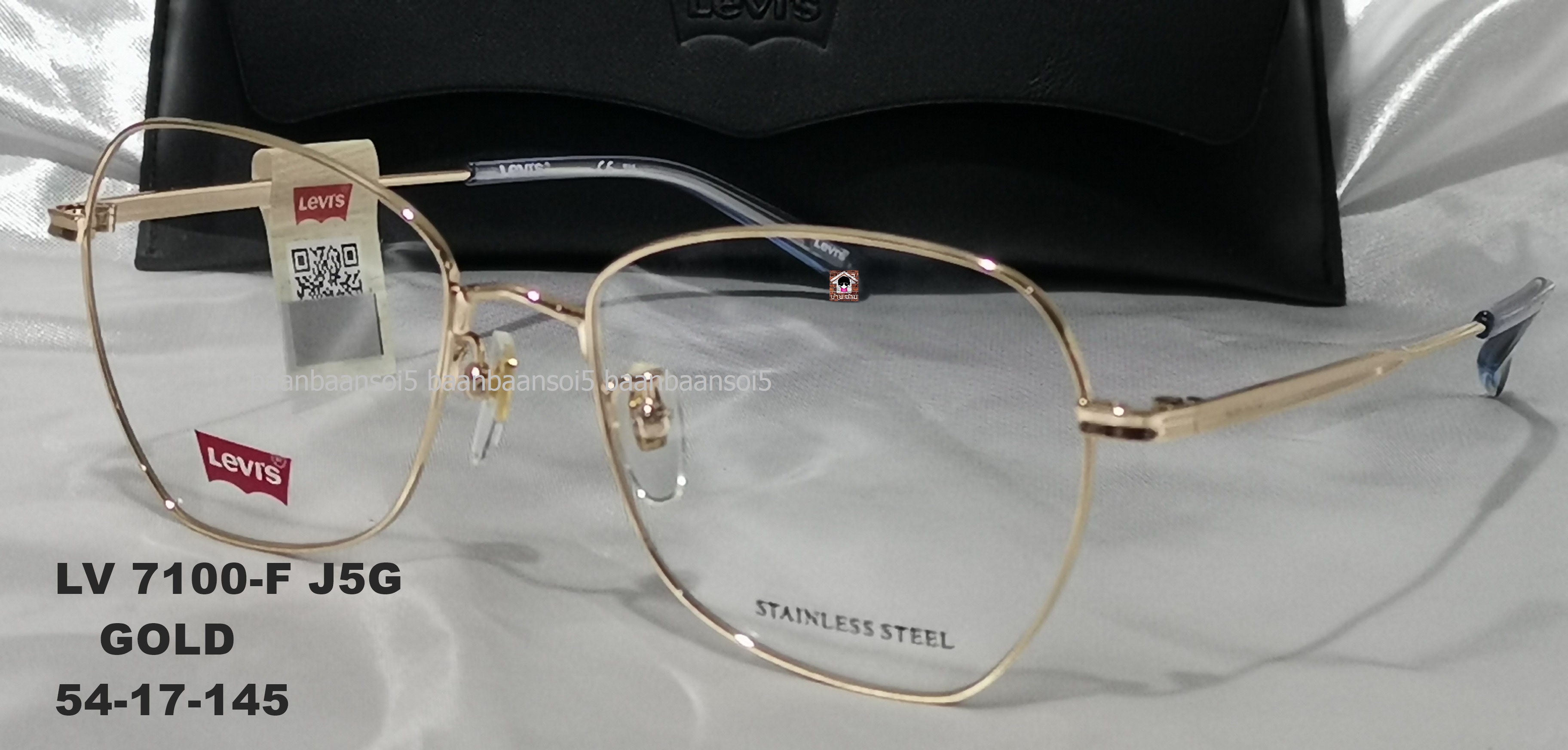 Levi's LV 7100-F โปรโมชั่น กรอบแว่นตาพร้อมเลนส์ HOYA ราคา 4,400 บาท