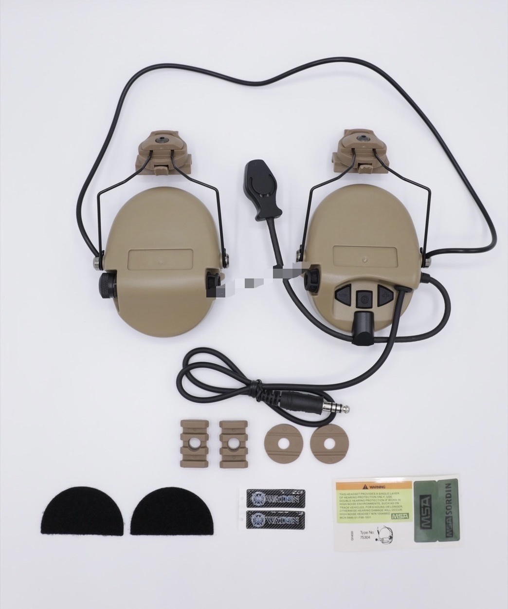 ขาจับหูฟังติดหมวกฟาส Unity Modular Attach Kit ยี่ห้อ FMA (FMA FARA OTH Headset) (อแดปเตอร์ขาจับหูฟังใส่รางข้างหมวกฟาส)