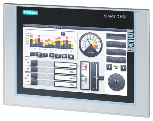 จอ SIMATIC HMI SIEMENS รุ่น 6AV2124-0JC01-0AX0 หน้าจอ 9 นิ้ว TP900 Comfort Panels ต่อแบบ PROFINET
