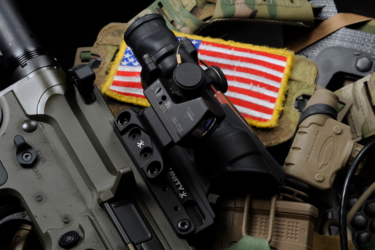 New.ดอท Acog + ขาจับดอทAcog Unity (Trijicon Acog + Unity FAST™ COG Series Mount) (ดอท Trijicon Acog + Unity FAST COG Series Mount) (เรทดอท Acog + ขา Unity) (Acog + ขายกสูง) ขาจับ + ดอทAcog