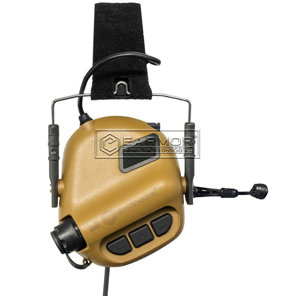 New.หูฟังตัดเสียง ยี่ห้อ Earmor รุ่น M32 Mod3 (มีไมค์สื่อสาร)