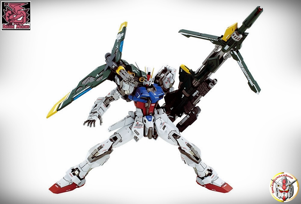 [PO]MG 1/100 Launcher Strike Ver. RM [โมจีนMomoko]กล่องไม่สกรีน