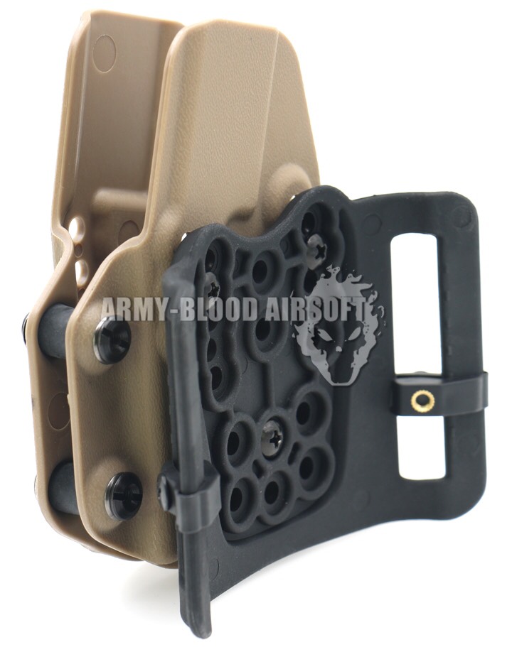 New.Single Standard Kydex Rifle Magazine Carrier for M4 5.56 Magazine(BK) ราคาพิเศษ