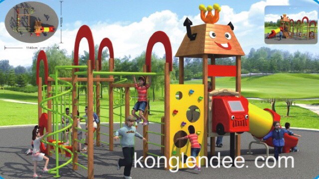 เครื่องเล่นสนาม ชุดไฟร์แมนเทรนนิ่งเฮ้าส์