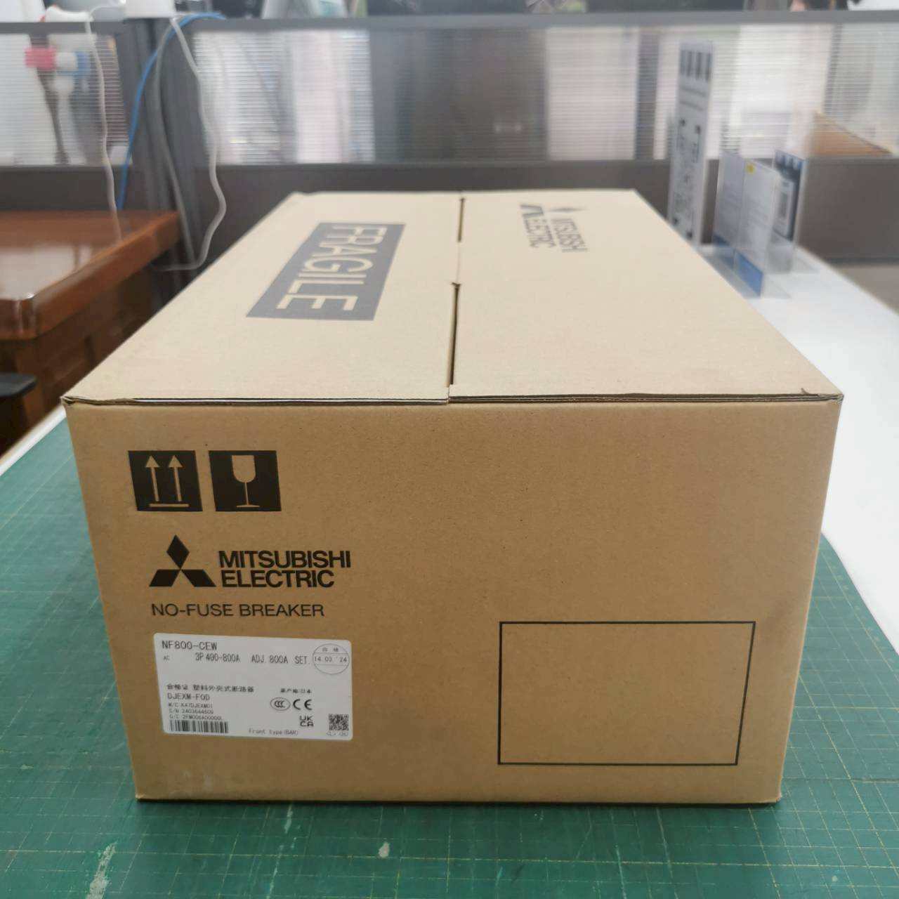 เบรกเกอร์ NF800-CEW 3P 800A มิตซูบิชิ MCCB MITSUBISHI NF800CEW 800A 3P