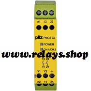 PILZ 774053 PNOZ X7 110VAC 2n/o LiNE iD : RELAYS.SHOP