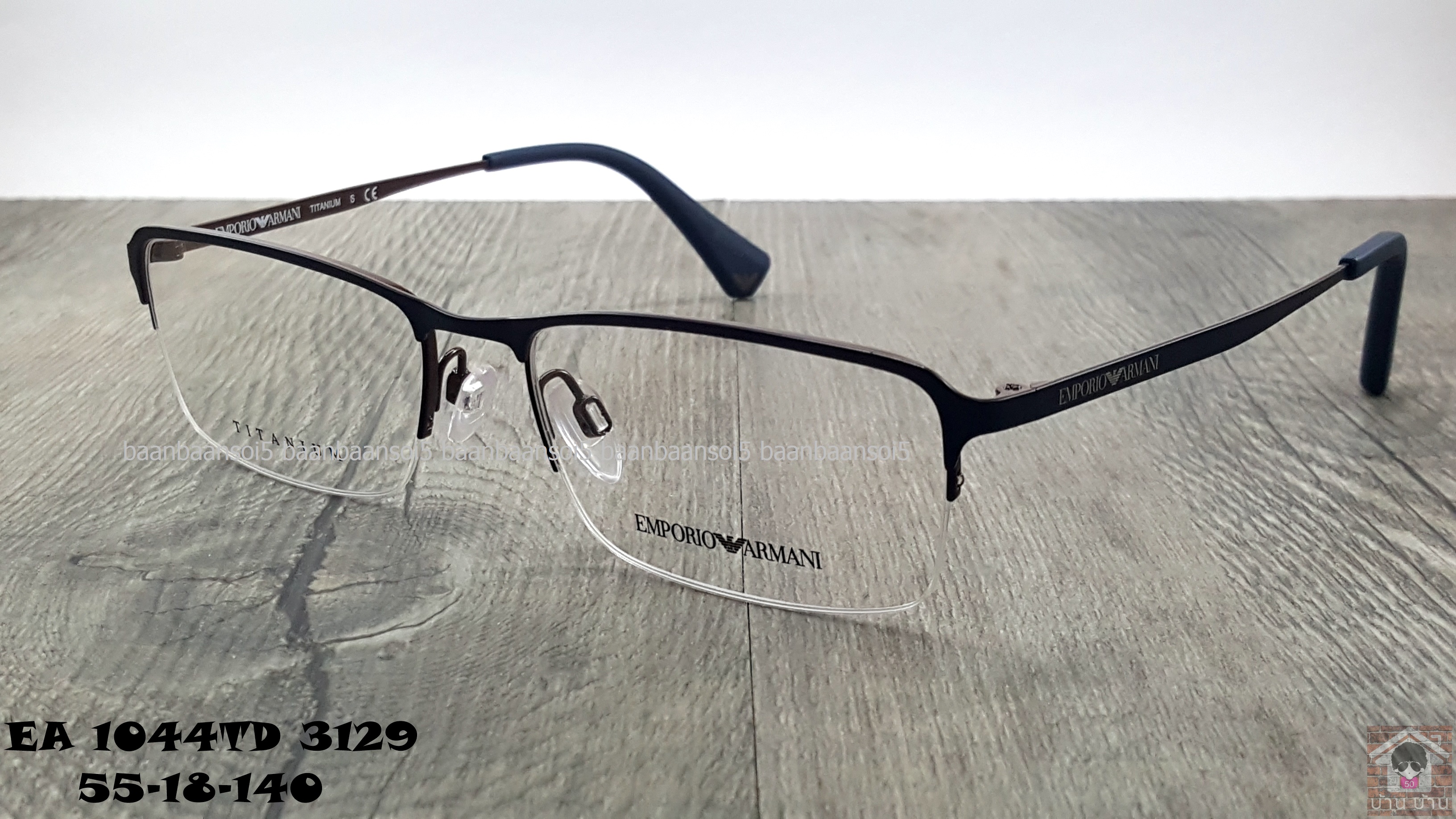 Empoiro Armani EA 1044T 3129 โปรโมชั่น กรอบแว่นตาพร้อมเลนส์ HOYA ราคา 4,400 บาท