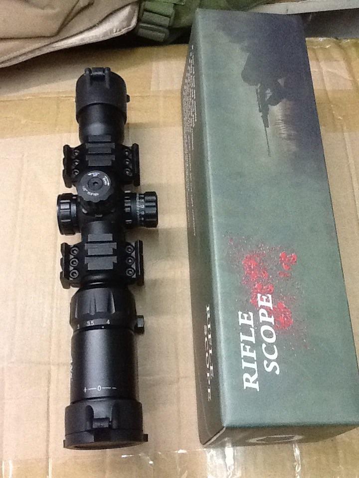 กล้องเล็งไว Scope ANS Optical 1.5-4x30 CQB