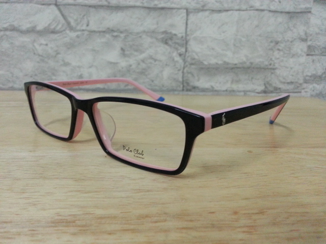 POLO club pc 5558A กรอบแว่นตาพร้อมเลนส์ มัลติโค๊ตHOYA ป้องกันรังสีคอม