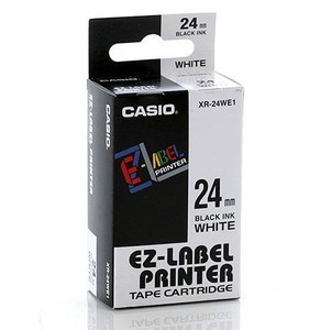 EZ-LABEL CASIO 24mm. สำหรับ เครื่องพิมพ์ฉลาก KL-Series CASIO PRINTER LABEL