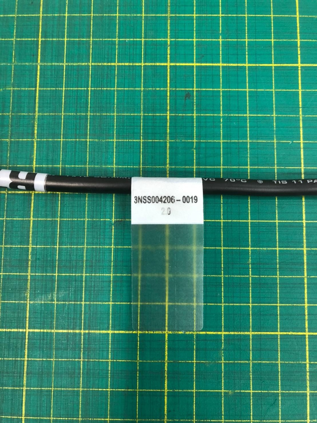 รับพิมพ์สติ๊กเกอร์ BRADY THT-64-427-3 สติ๊กเกอร์มาร์คสายไฟ (ขั้นต่ำ 100 ดวง)