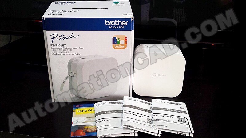 เครื่องพิมพ์ฉลาก PT-P300BT (Cube) BROTHER LABEL PRINTER สำหรับใช้ในสำนักงาน