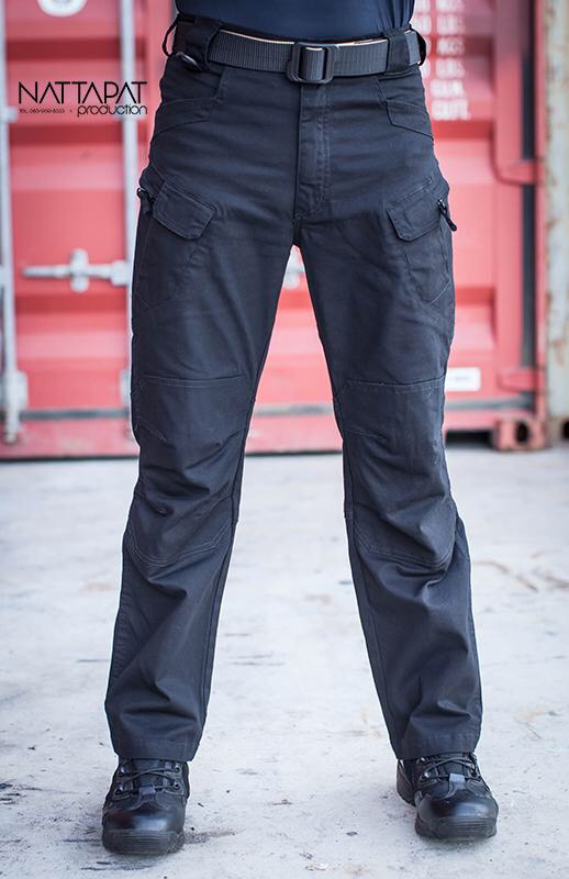 New.กางเกง Tactical ผ้า Cotton ผสมด้วยผ้าสเปนเด็กส์มีความยืดหยุ่น ใส่สบาย กระชับเข้ารูป ไม่รัดระบายความร้อนได้ดี เนื้อผ้าแห้งเร็ว รูปทรงขากระบอกเข้ารูป มีกระเป๋าใส่อุปกรณ์รอบด้าน มี 3 สี สีดำ / สีทราย / สีเทา Size 28 - 40 ราคาพิเศษ