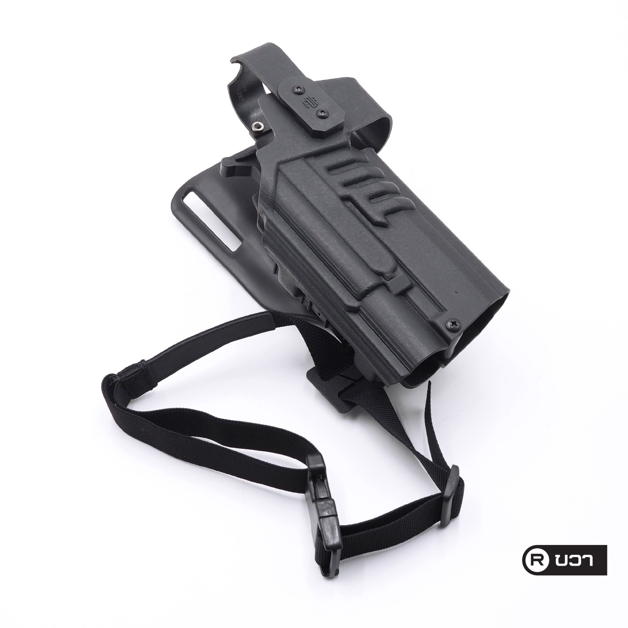 New.FogGear Universal Surefire X300 Kydex Holster 🌀 ซองผลิตจาก Kydex เกรดคุณภาพ 🌀 ซองปลดล็อคนิ้วโป้ง ใช้งานง่าย 🌀 ซองใช้ได้หลากหลายรุ่นเฉพาะที่มีรางจับไฟฉายได้เท่านั้น เช่น G17/G19/G34/SIGP320/Colt1911(ราง)/HKvp9/S&W M&P9/Beretta92